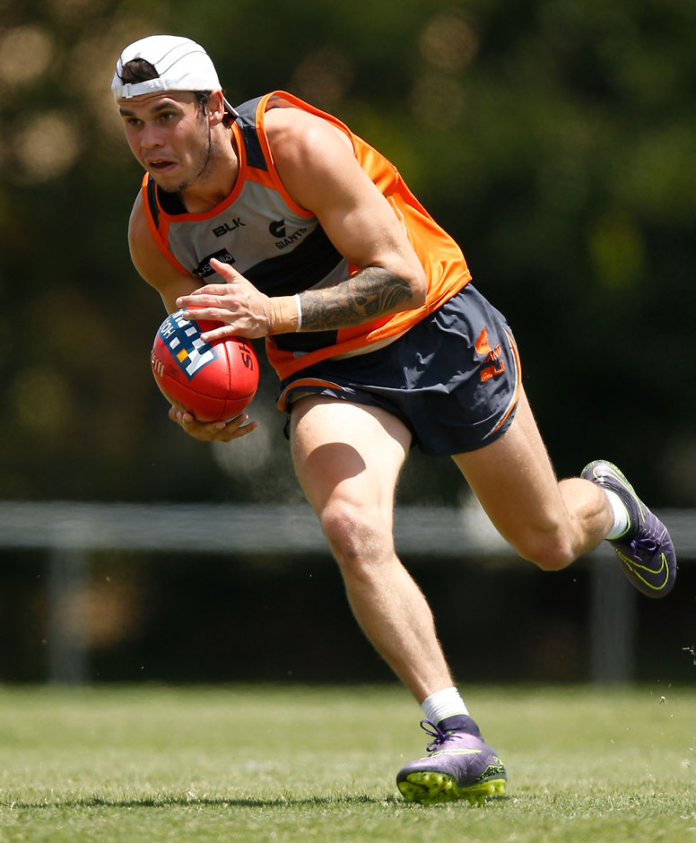 AFL 2015 Training - GWS Giants 181215 Zac Williams is looking to lock down a spot in the Giants' 2016 backline - ${keywords}